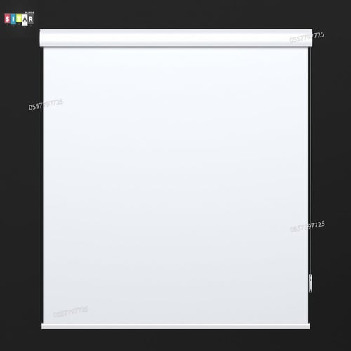 ستارة رول عازل 100% لون أبيض ناصع