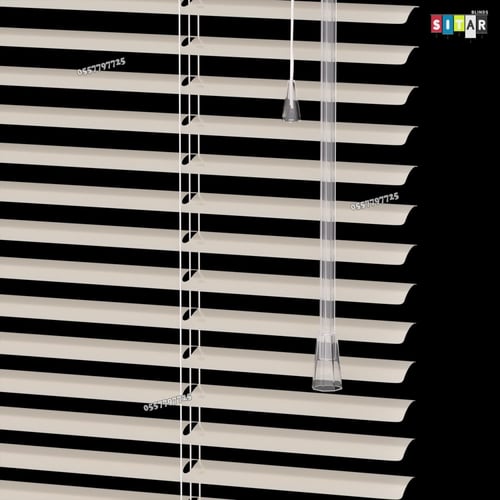 ستارة شرائح معدنية لون كرييم