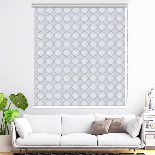 ستائر رول عازل للضواء والحرارة جاكار أشكال هندسية