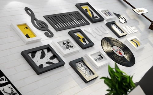 مجموعة إطارات جدارية مودرن