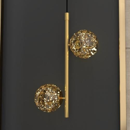 علاقي ذهبية بنقاط ليد