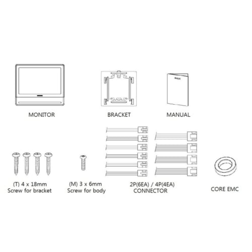 شاشة إنتركم سمارت يمكن ربطها بالجوال 10 بوصة, CDV-...