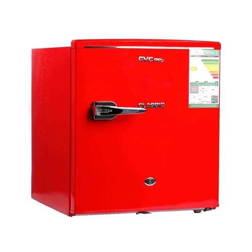 ثلاجة تصميم عصري GVC Pro كلاسيك ميني بار ، احمر -...