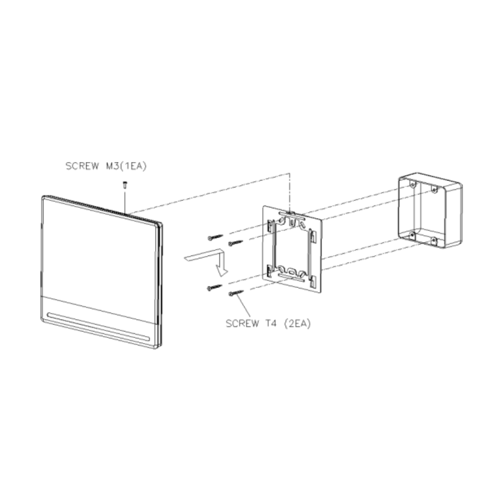 شاشة إنتركم سمارت يمكن ربطها بالجوال 7 بوصة, CDV-7...