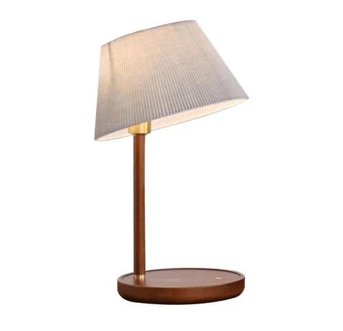 أباجورة خشبية كلاسيكية