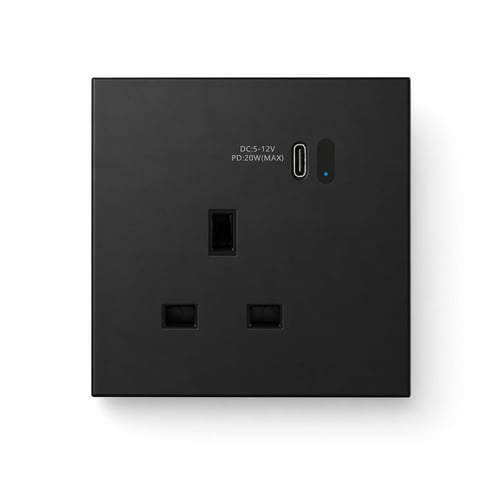 فيش تايب سي Type C (20W) سمارت 13A - WiFi & BLE