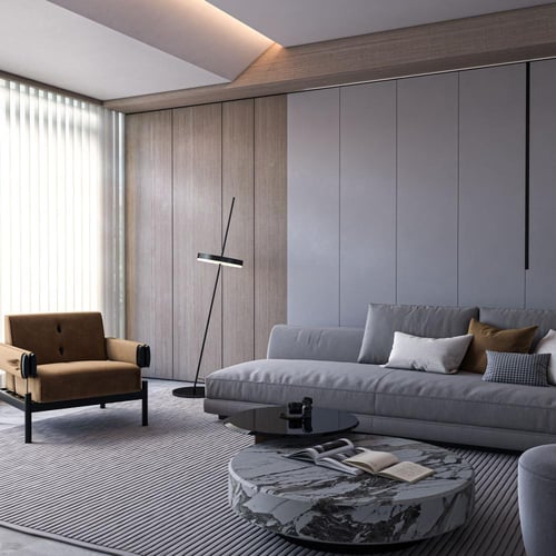 ابجورة ستاند ارضية طويلة مائلة ليد