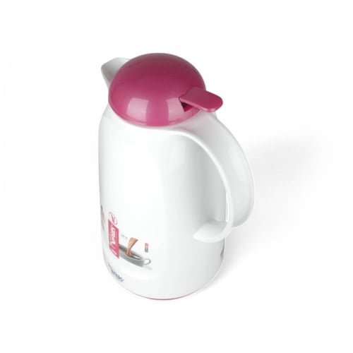 ترمس VALK ألماني ضغاط ، اللون أبيض ووردي، السعة 1...