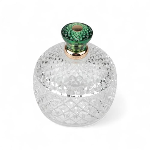 تمرية الشبك أكريليك، لون شفاف وذهبي وأخضر