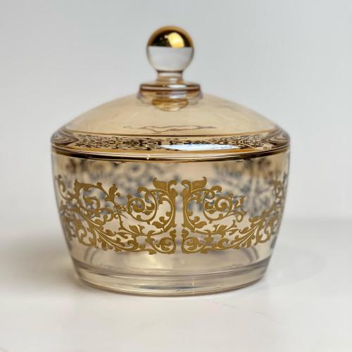 تمرية دينار من سوليتير، كبير اللون ذهبي