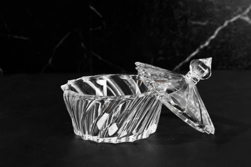 تمرية مع غطاء أكريليك من سوليتير، قطر 12 سم حجم كب...