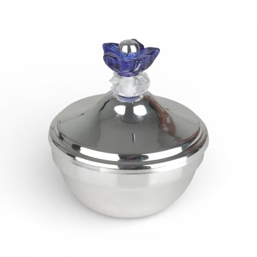 تمرية الوردة فضي ازرق