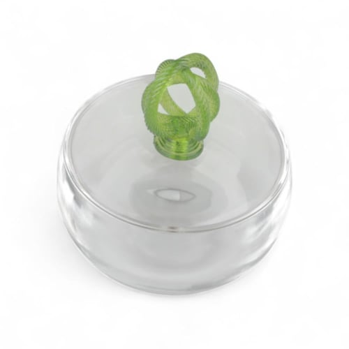 تمرية سنيك أكريليك من سوليتير، لون شفاف وأخضر، الق...