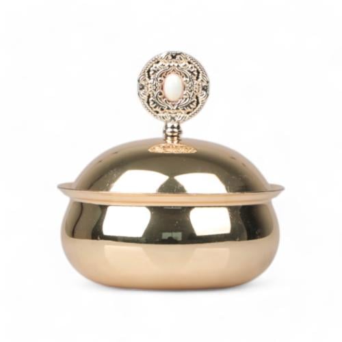 تمرية كوين ذهبي & أبيض من سولتير, القطر 12 سم, الإ...