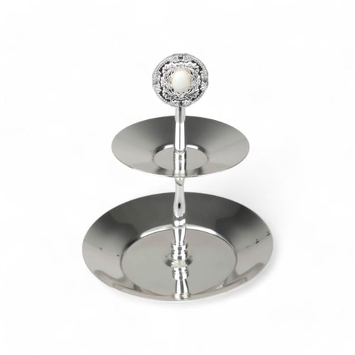 شيال حلى كوين من سولتير، اللون فضي & أبيض, القطر 1...