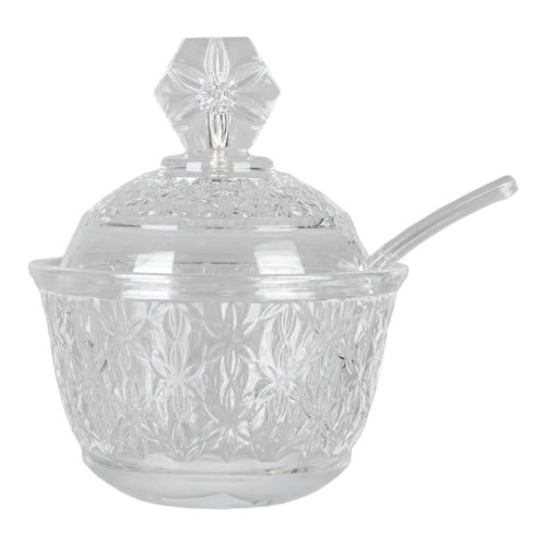 سكرية أكريليك من سوليتير، لون شفاف