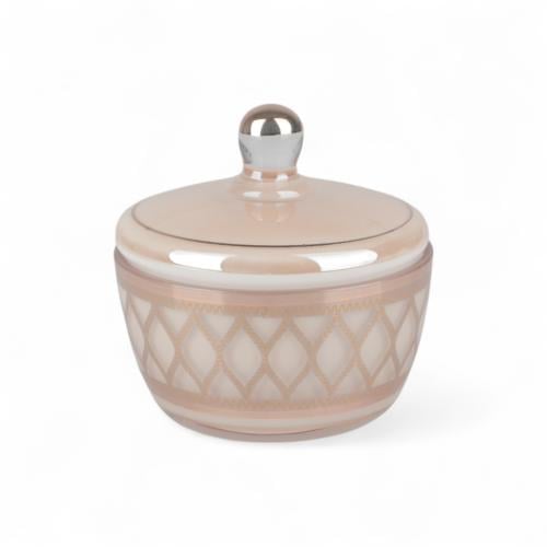 سكرية شبك بيج وذهبي