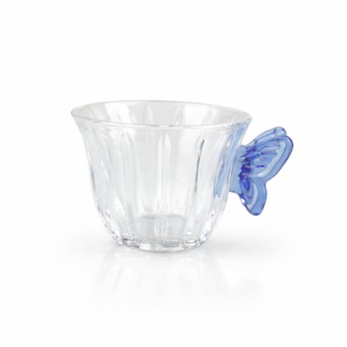 فناجين فراشة لورا ، أزرق