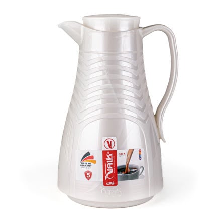 ترمس VALK ألماني، اللون كريمي، السعة 1 لتر