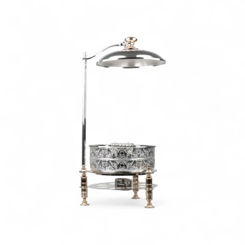 سخان طعام ليون من سوليتير، لون فضي وذهبي، سعة 6 لت...