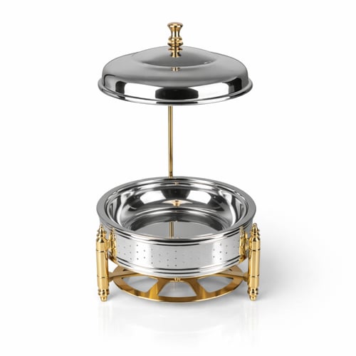 سخان طعام مارينا ذهبي فضي 6.5 لتر