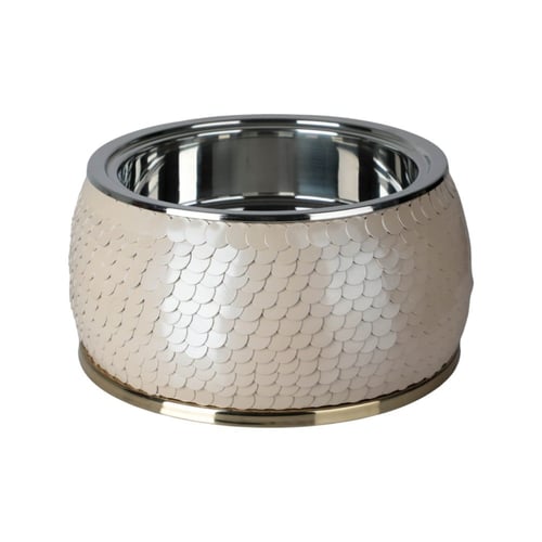 سخان طعام هندي من سوليتير، لون بيج وذهبي، سعة 5 لت...