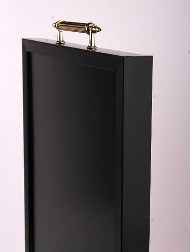 صينية تشكيلية بحواف خشبية، الأبعاد 31x 46 سم