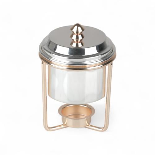 سخان طعام فوبي الفردي من سوليتير, حجم صغير, لون فض...