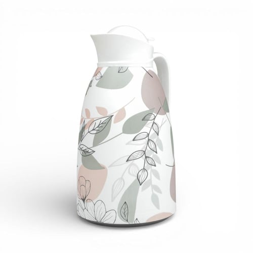 ترمس فلاورز ، أبيض 1 لتر