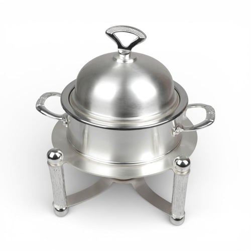 سخان طعام النخلة فضي مطفي 1 لتر