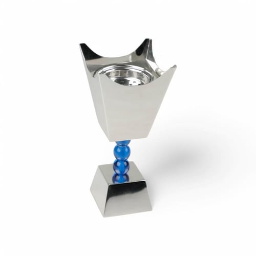 مبخرة ببلز، لون فضي وأزرق