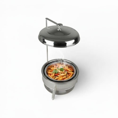 سخان طعام مارينا فضي مطفي 6.5 لتر