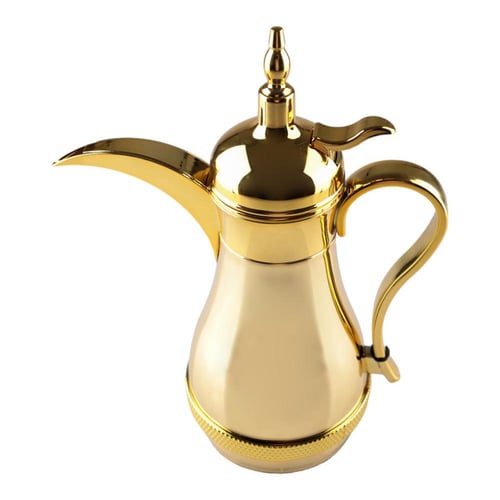 ثلاجة دلة قهوة من سوليتير، لون ذهبي، سعة 0.7 لتر