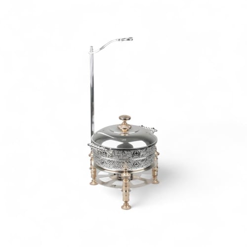 سخان طعام ليون من سوليتير، لون فضي وذهبي، سعة 6 لت...