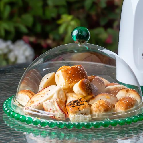 صحن تقديم مروج ، أخضر