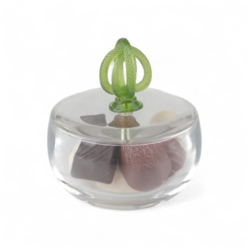 تمرية سنيك أكريليك من سوليتير، لون شفاف وأخضر، الق...