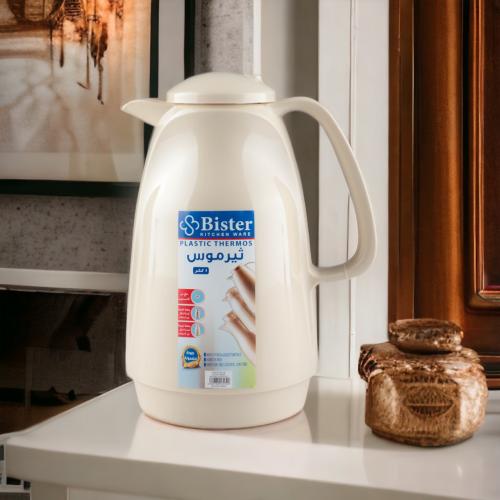 ترمس قهوة وشاي كلاسيكي من بستر لون سكري 1 لتر