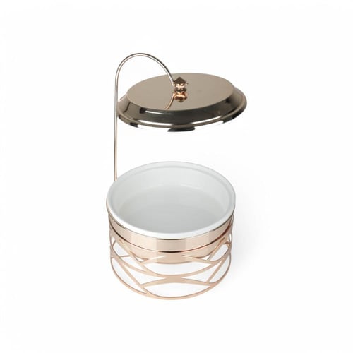 سخان طعام هندي من سوليتير، لون ذهبي، سعة 8 لتر