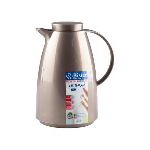 ترمس قهوة وشاي كلاسيكي من بستر، سعة 1 لتر