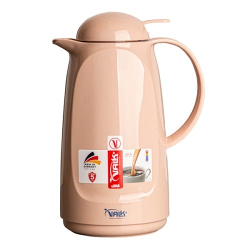 ترمس VALK ألماني ضغاط, لون موكا، سعة 1 لتر