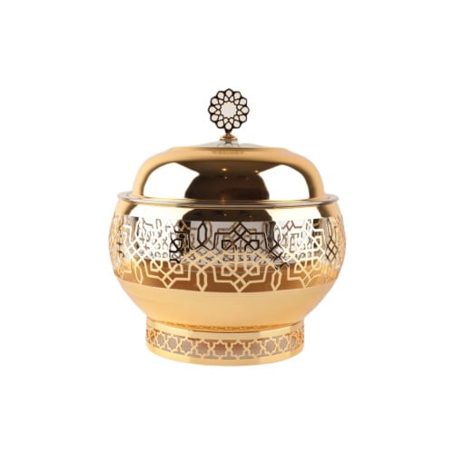 سخان طعام من سوليتير، لون ذهبي، سعة 2 لتر, مصنوع م...