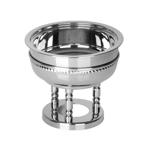 سخان طعام مدور هندي 1.5 لتر فضي