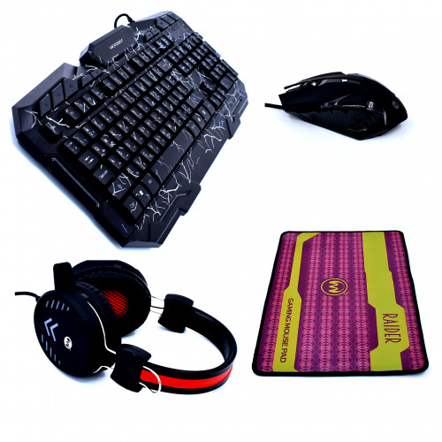 مجموعة ألعاب الفديو والكمبيوتر لوحة مفاتيح - فأرة...