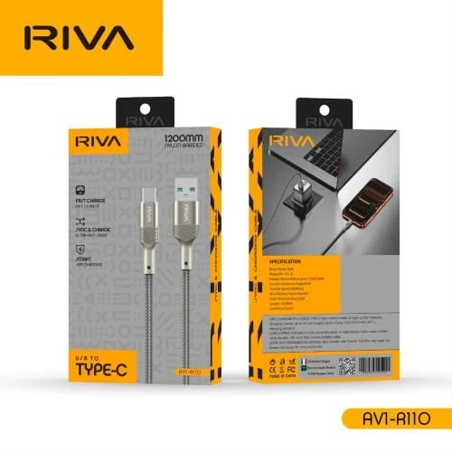 كيبل USB TO C-1.2M RV1-R110