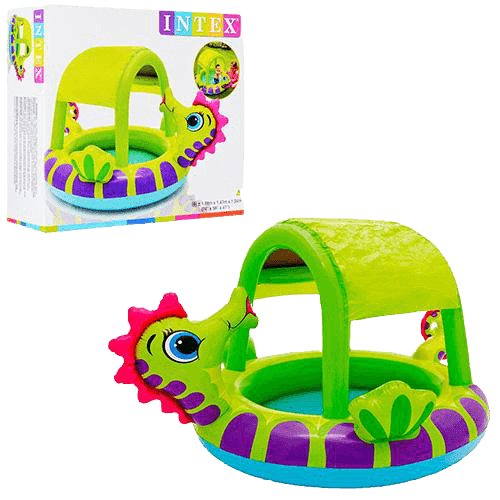 Intex بركة سباحة المقاس : 1.88m x 1.47m x 1.04m