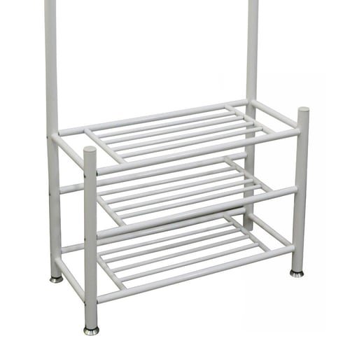 ستاند تعليق ملابس حديد لون ابيض 67*32*17سم 100884