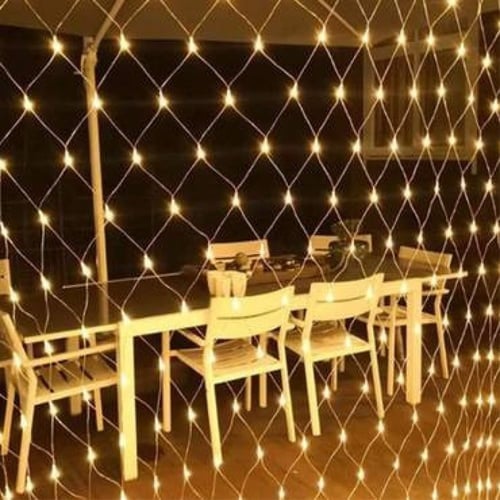 إضاءة شبك أصفر