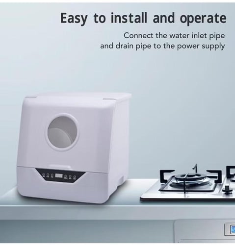 غسالة تنظيف وتلميع الصحون