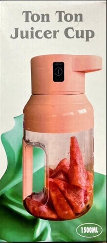 خلاط فواكه يعمل بالشحن السعه : 1500 ملي قدرة البطا...