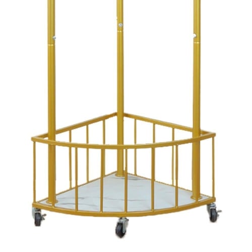 علاقة ومنظم ملابس بعجلات